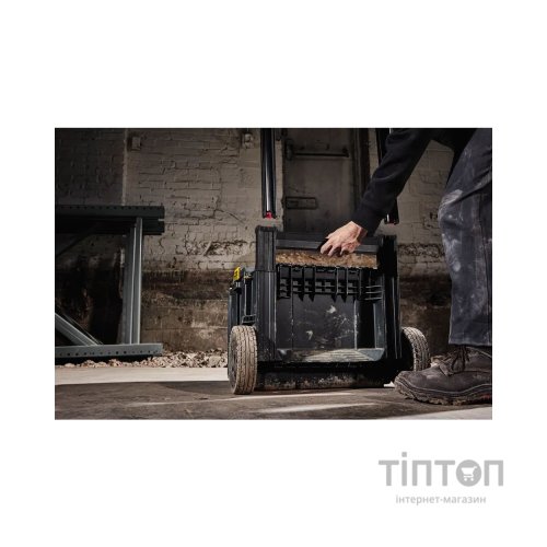 Ящик для інструментів DeWALT комплект TOUGHSYSTEM 2.0, 3 ящики на візку (DWST83401-1)