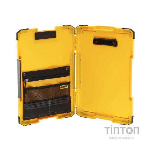 Ящик для інструментів DeWALT планшет з органайзером TSTAK 413х285х35 мм, формат А4 (DWST82732-1)