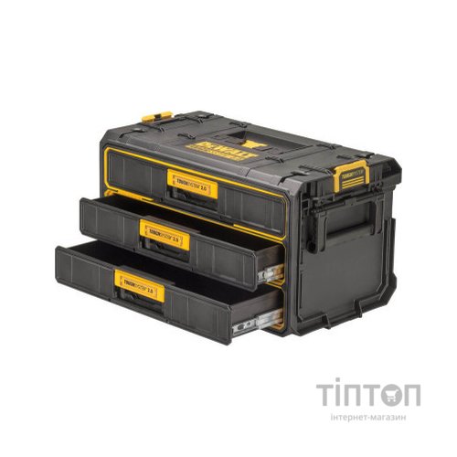 Ящик для інструментів DeWALT TOUGHSYSTEM 2.0, 555х355х305 мм., модуль на 3 ящики (DWST08330-1)