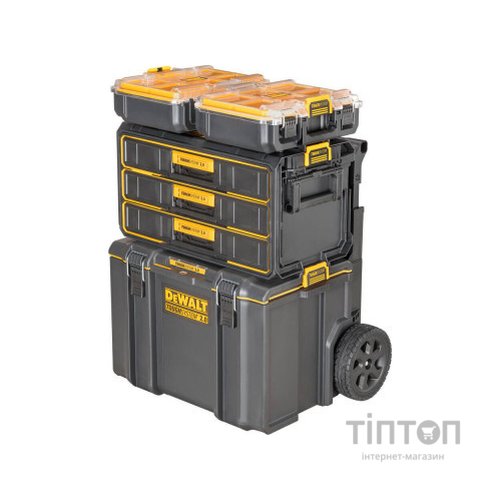 Ящик для інструментів DeWALT TOUGHSYSTEM 2.0, 555х355х305 мм., модуль на 3 ящики (DWST08330-1)