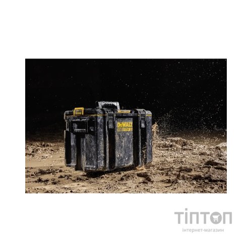 Ящик для інструментів DeWALT TOUGHSYSTEM 2.0 555х375х415 мм, з лотком (DWST83342-1)