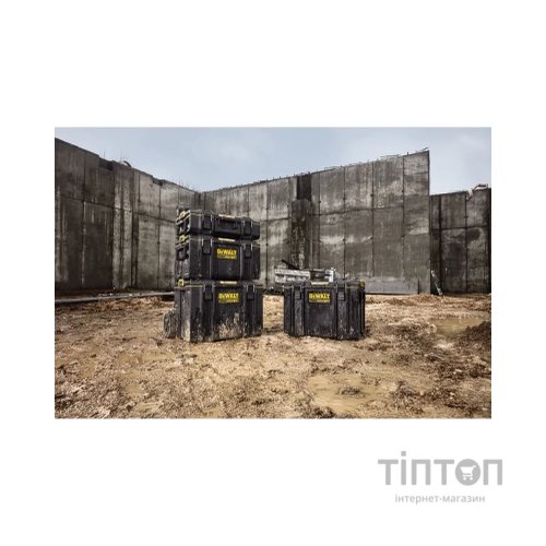 Ящик для інструментів DeWALT TOUGHSYSTEM 2.0 555х375х415 мм, з лотком (DWST83342-1)