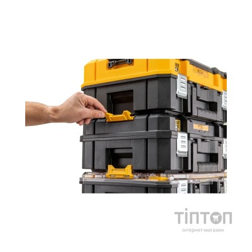 Ящик для інструментів DeWALT TSTAK 2.0 440х330х180 мм, з органайзером (DWST83344-1)