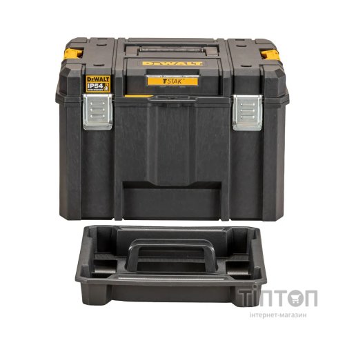 Ящик для інструментів DeWALT TSTAK 2.0 440х330х300 мм з лотком (DWST83346-1)