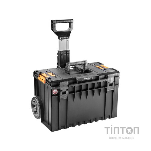 Ящик для інструментів Neo Tools модульна система,, на коліщатках, 3 модуля (2 бокси+органайзер) (84-278)