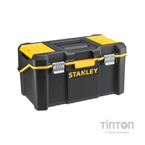 Ящик для інструментів Stanley ESSENTIAL Cantilever, 19", 490х290х250 мм, з металевими зам (STST83397-1)