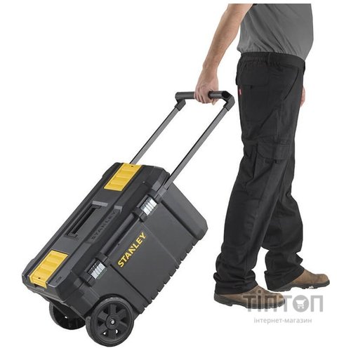 Ящик для інструментів Stanley ESSENTIAL CHEST 66,5x40,5x34,5 на колесах (STST1-80150)