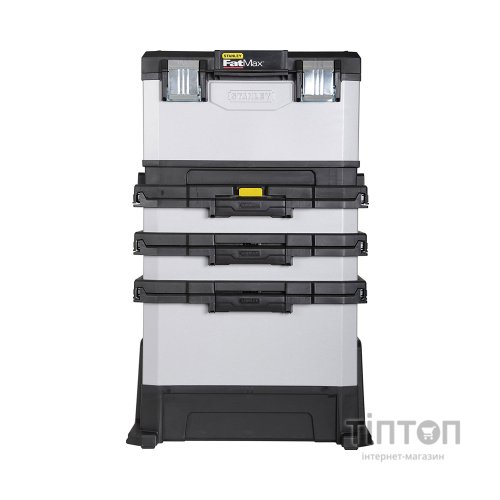 Ящик для інструментів Stanley FatMax Rolling Workshop", 568x893x389 мм, на колесах (1-95-622)