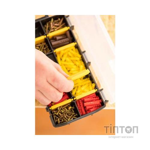 Ящик для інструментів Stanley касетница 21 х 11,5 х 3,5 см 10 отсеков (STST81679-1)