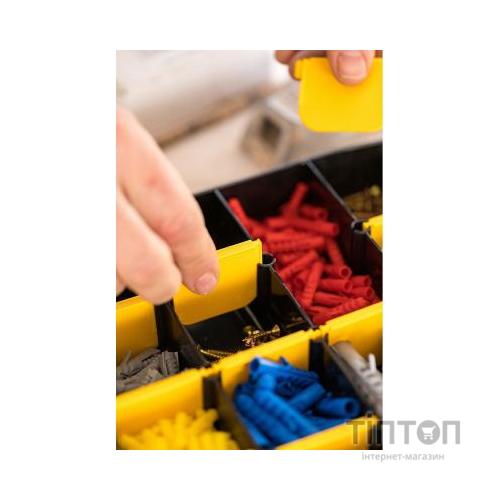 Ящик для інструментів Stanley касетница 21 х 11,5 х 3,5 см 17 отсеков (STST81680-1)