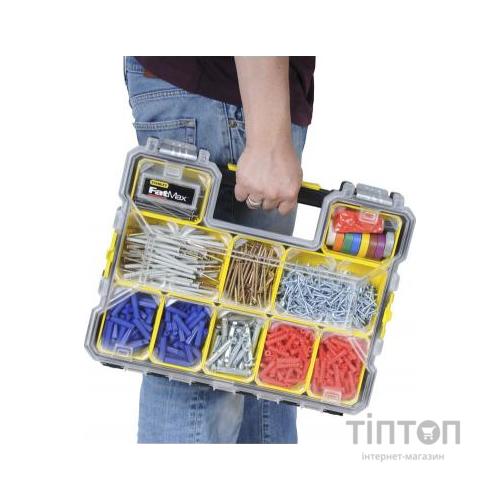 Ящик для інструментів Stanley органайзер вологостійкий 44,6x7,4x35,7 (1-97-517)