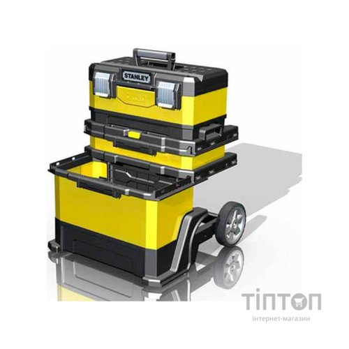 Ящик для інструментів Stanley Rolling Workshop, 568x730x389 мм, з колесами (1-95-621)