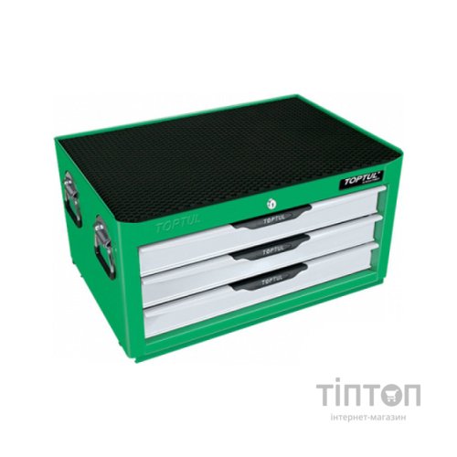 Ящик для інструментів Toptul металевий 3 секції (Pro-Line) (TBAD0301)