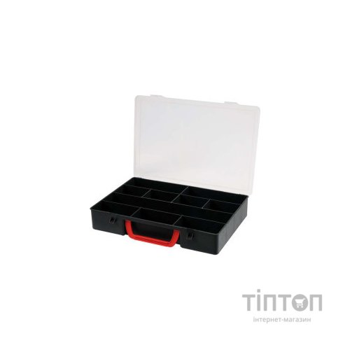 Ящик для інструментів Vorel органайзер, 300x220x55мм, 10 відсіків (78791)