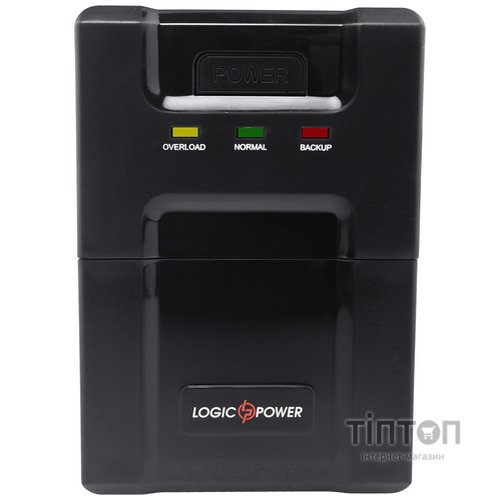 ИБП LogicPower 600VA-P, Lin.int., AVR, 2xевро, пластик