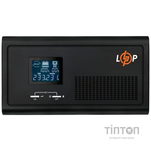 ИБП LogicPower LPE-B-PSW-1500VA+ (1000Вт) 1-40A, с правильной синусоидой 12V