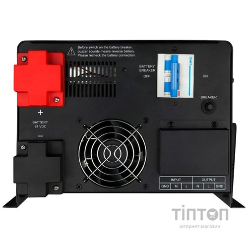 ИБП LogicPower LPE-W-PSW-3600VA+ (2500Вт) 1-50A, с правильной синусоидой 24V