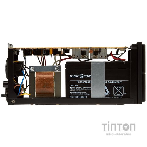 ИБП LogicPower LPM-1250VA, Lin.int., AVR, 3 x евро, металл