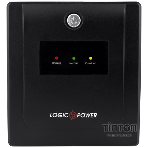 ИБП LogicPower LPM-U1100VA-P, Lin.int., AVR, 4 x евро, LED, пластик