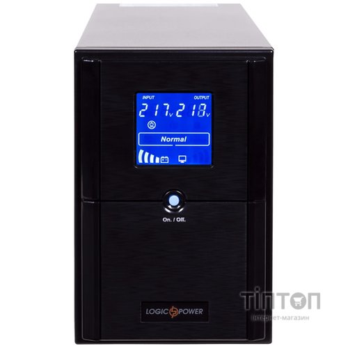 ИБП LogicPower LPM-UL1550VA, Lin.int., AVR, 3 x евро, USB, LCD, металл