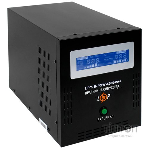 ИБП LogicPower LPY-B-PSW-6000VA+ (4200Вт)10A/20A, с правильной синусоидой 48V