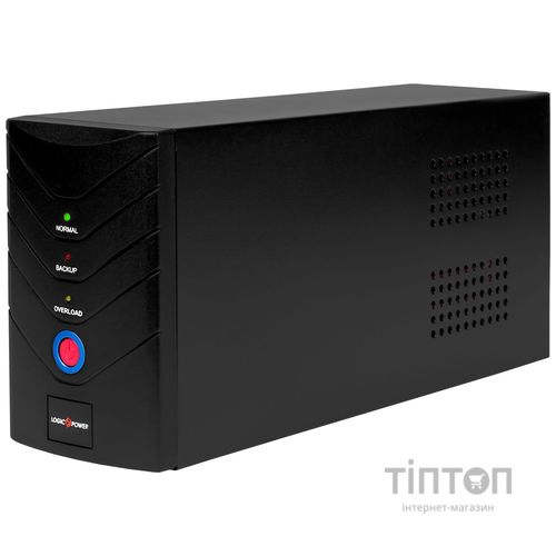 ИБП LogicPower U650VA, Lin.int., AVR, 2 x евро, USB, металл