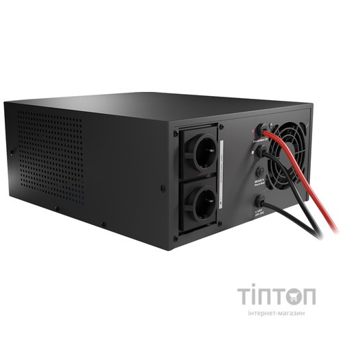 ИБП NJOY Aira 600 (UPCSTLP860TAICP01B), Lin.int., 2 x Schuko, LCD, пластик