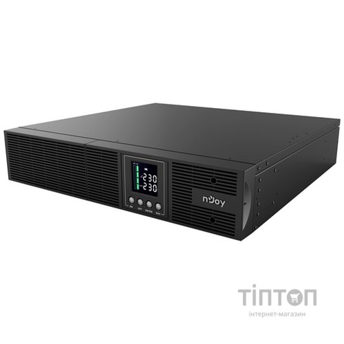 ИБП NJOY Aster 1K (UPCMCOP910HASCG01B), Online, 8 x IEC, USB, LCD, металл