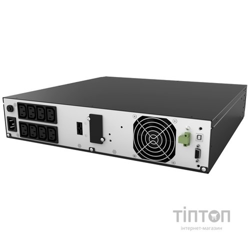 ИБП NJOY Aster 2K (UPCMCOP920HASCG01B), Online, 8 x IEC, USB, LCD, металл