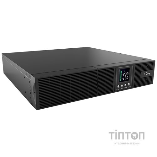 ИБП NJOY Aster 3K (UPCMCOP930HASCG01B), Online, 8 x IEC, USB, LCD, металл