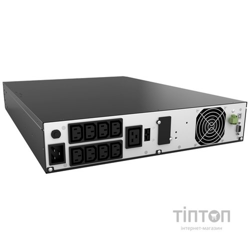 ИБП NJOY Aster 3K (UPCMCOP930HASCG01B), Online, 8 x IEC, USB, LCD, металл