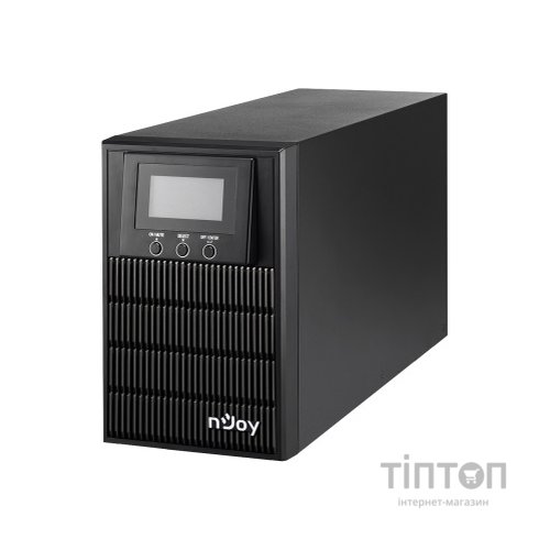 ИБП NJOY Aten Pro 1000 (PWUP-OL100AP-AZ01B), Online, 3 x Schuko, USB, LCD, металл