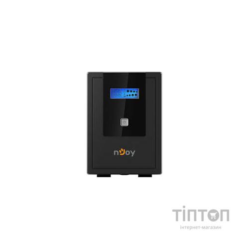 ИБП NJOY Cadu 1500 (UPCMTLS610HCAAZ01B), Lin.int., AVR, 4 x Schuko, USB, LCD, пластик