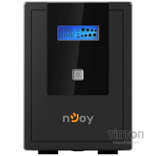 ИБП NJOY Cadu 2000 (UPCMTLS620HCAAZ01B), Lin.int., AVR, 4 x Schuko, USB, LCD, пластик