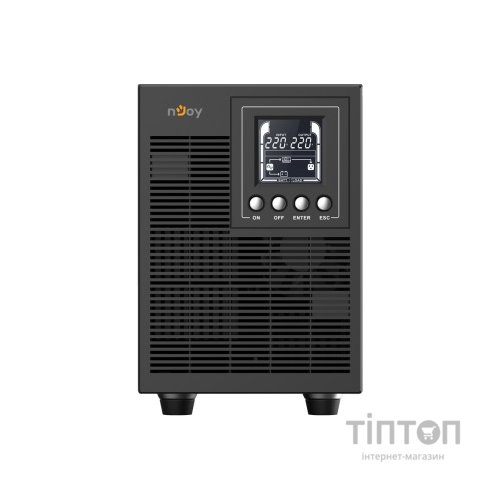 ИБП NJOY Echo Pro 2000 (UPOL-OL200EP-CG01B), Online, 4 x Schuko, USB, LCD, металл