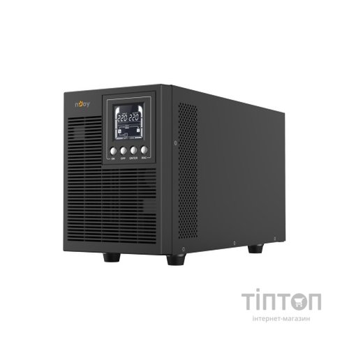 ИБП NJOY Echo Pro 2000 (UPOL-OL200EP-CG01B), Online, 4 x Schuko, USB, LCD, металл
