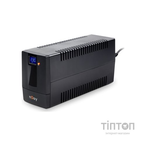 ИБП NJOY Horus Plus 2000, Lin.int., AVR, 4 x евро, USB, LCD, пластик