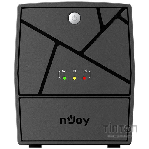 ИБП NJOY Keen 1000, Lin.int., AVR, 4 x евро, пластик