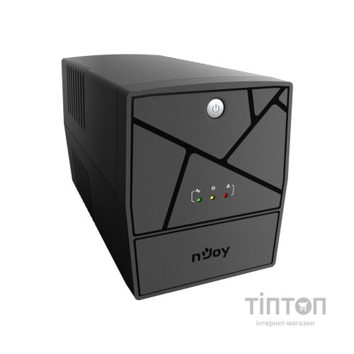 ИБП NJOY Keen 1500, Lin.int., AVR, 4 x евро, USB, пластик