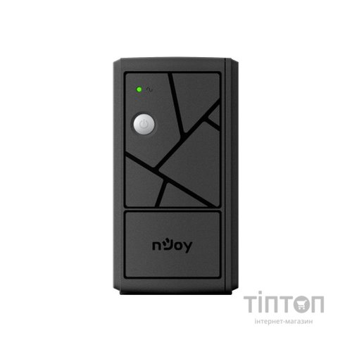 ИБП NJOY Keen 800, Lin.int., AVR, 2 x евро, USB, пластик