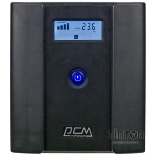 ИБП Powercom RPT-1500AP, 4 x евро, USB, LCD (00210225)