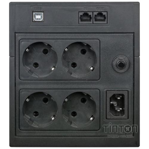 ИБП Powercom RPT-1500AP, 4 x евро, USB, LCD (00210225)