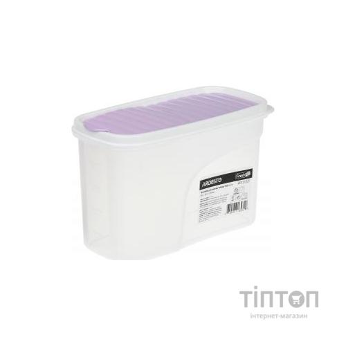 Ємність для сипучих продуктів Ardesto Fresh 1.2 л Purple (AR1212LP)