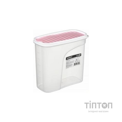 Ємність для сипучих продуктів Ardesto Fresh 1.8 л Pink (AR1218PP)