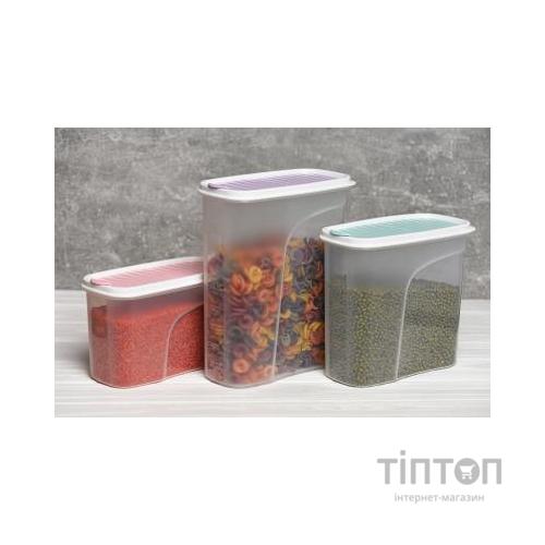 Ємність для сипучих продуктів Ardesto Fresh 1.8 л Pink (AR1218PP)