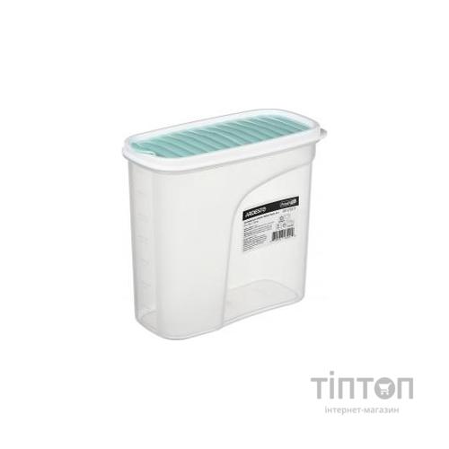 Ємність для сипучих продуктів Ardesto Fresh 1.8 л Turquoise (AR1218TP)