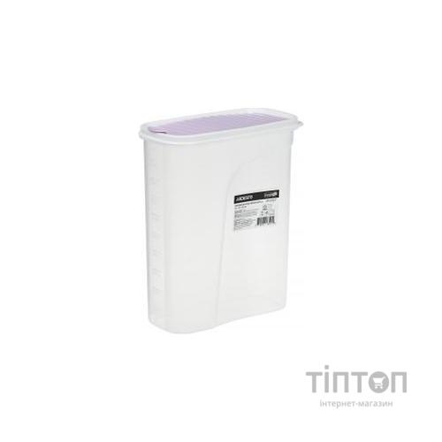Ємність для сипучих продуктів Ardesto Fresh 2.5 л Purple (AR1225LP)
