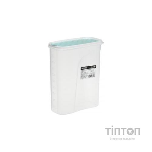 Ємність для сипучих продуктів Ardesto Fresh 2.5 л Turquoise (AR1225TP)