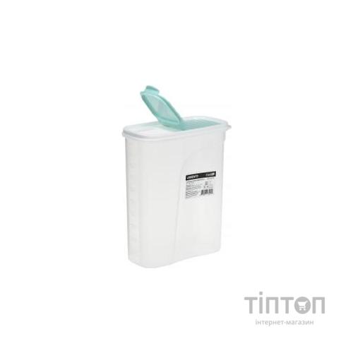 Ємність для сипучих продуктів Ardesto Fresh 2.5 л Turquoise (AR1225TP)