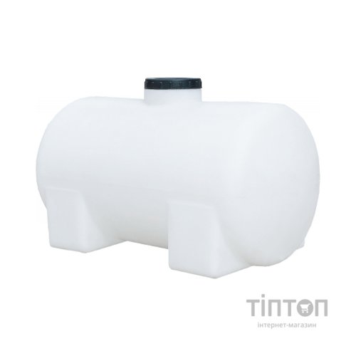 Ємність для води Пласт Бак горизонтальна харчова 100 л біла (1672)